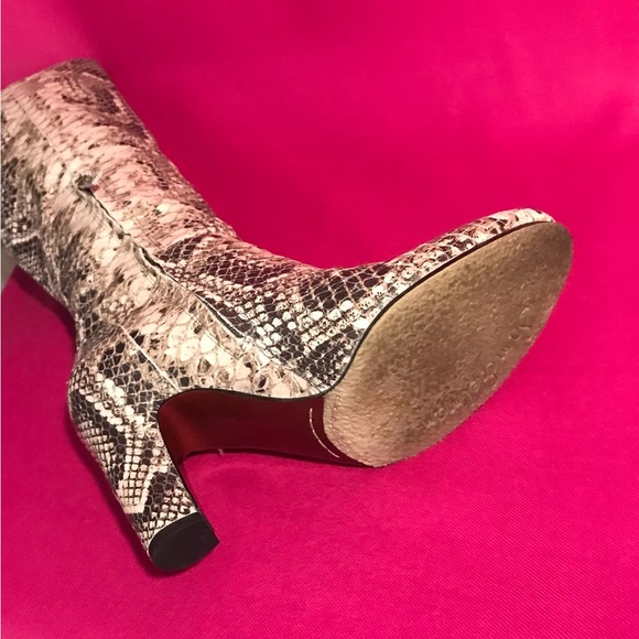 Sam Edelman Serephinia Snakeskin Tall Boots - Picture 7 of 7